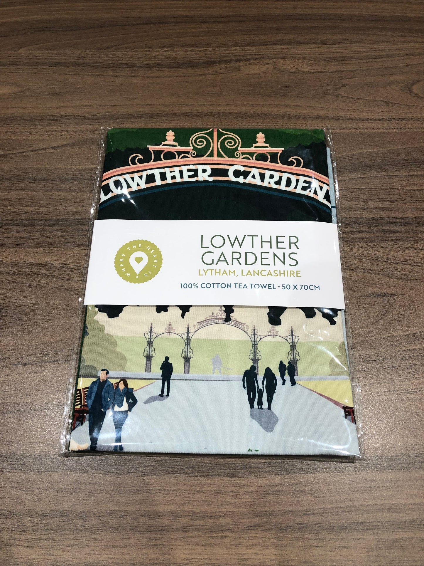 Lowther Gardens, Lytham, Lancashire, Tea Towel