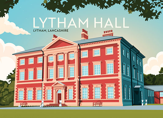 Lytham Hall,Lytham, Lancashire, Tea Towel
