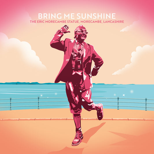 Bring Me Sunshine, Morecambe, Lancashire Greetings card