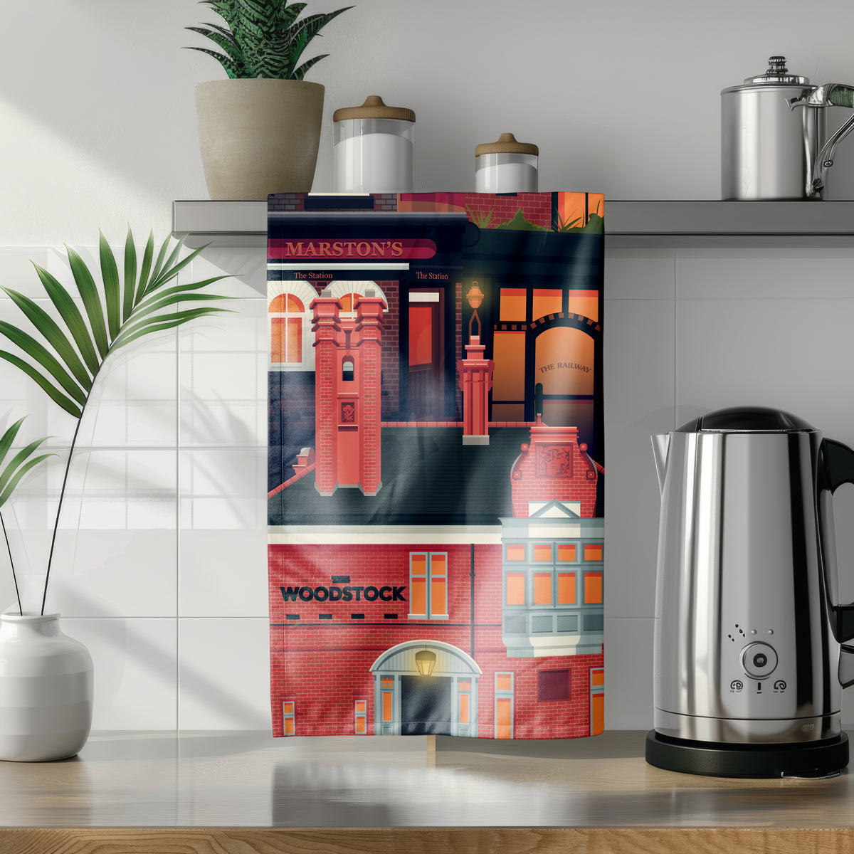 The Didsbury Dozen Tea Towel