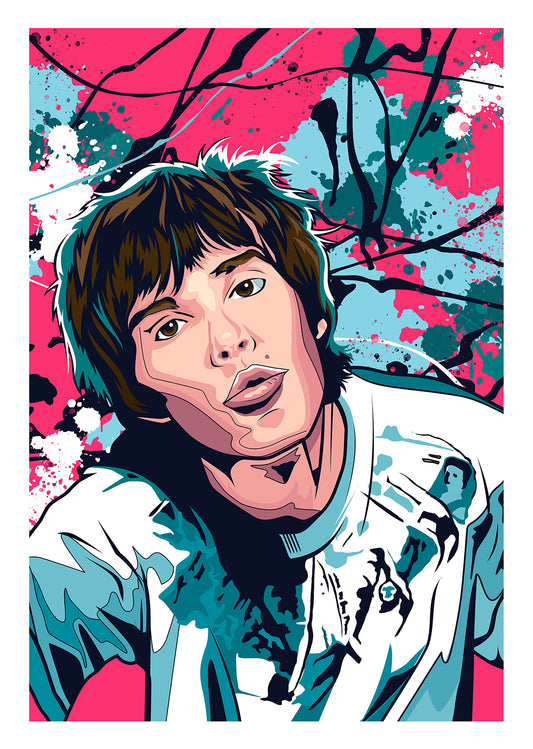 Ian Brown – The Stone Roses Art Print