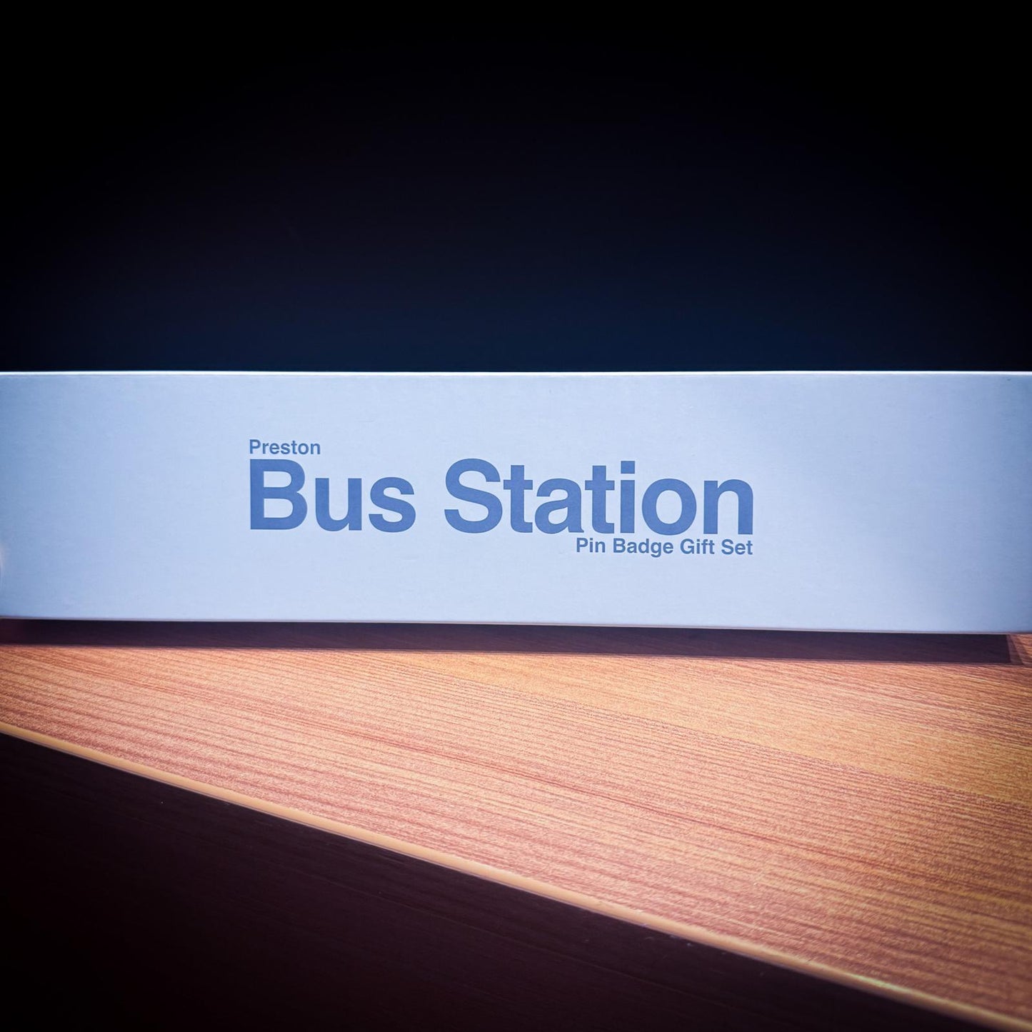 Preston Bus Station Pin badge gift set