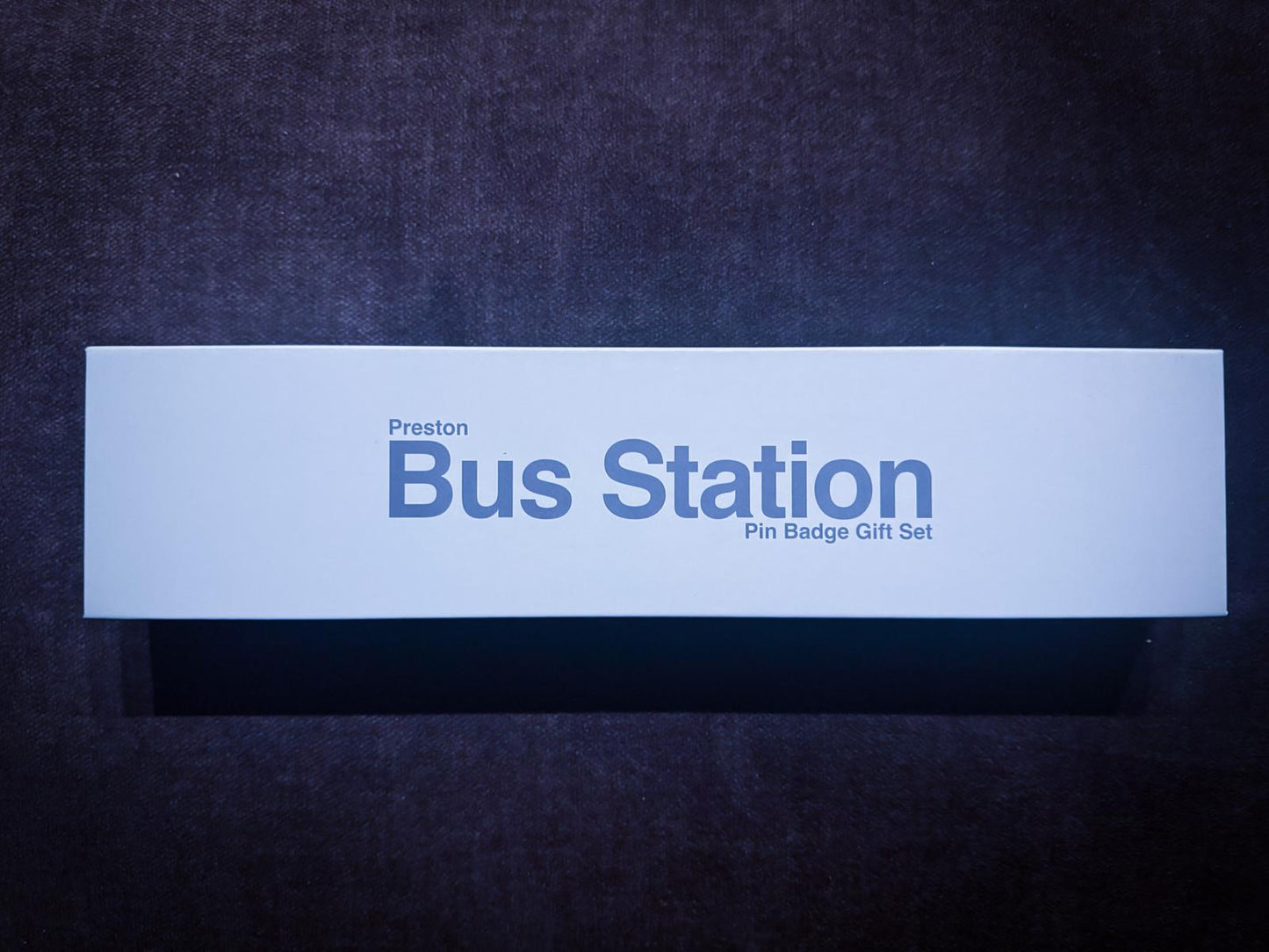 Preston Bus Station Pin badge gift set