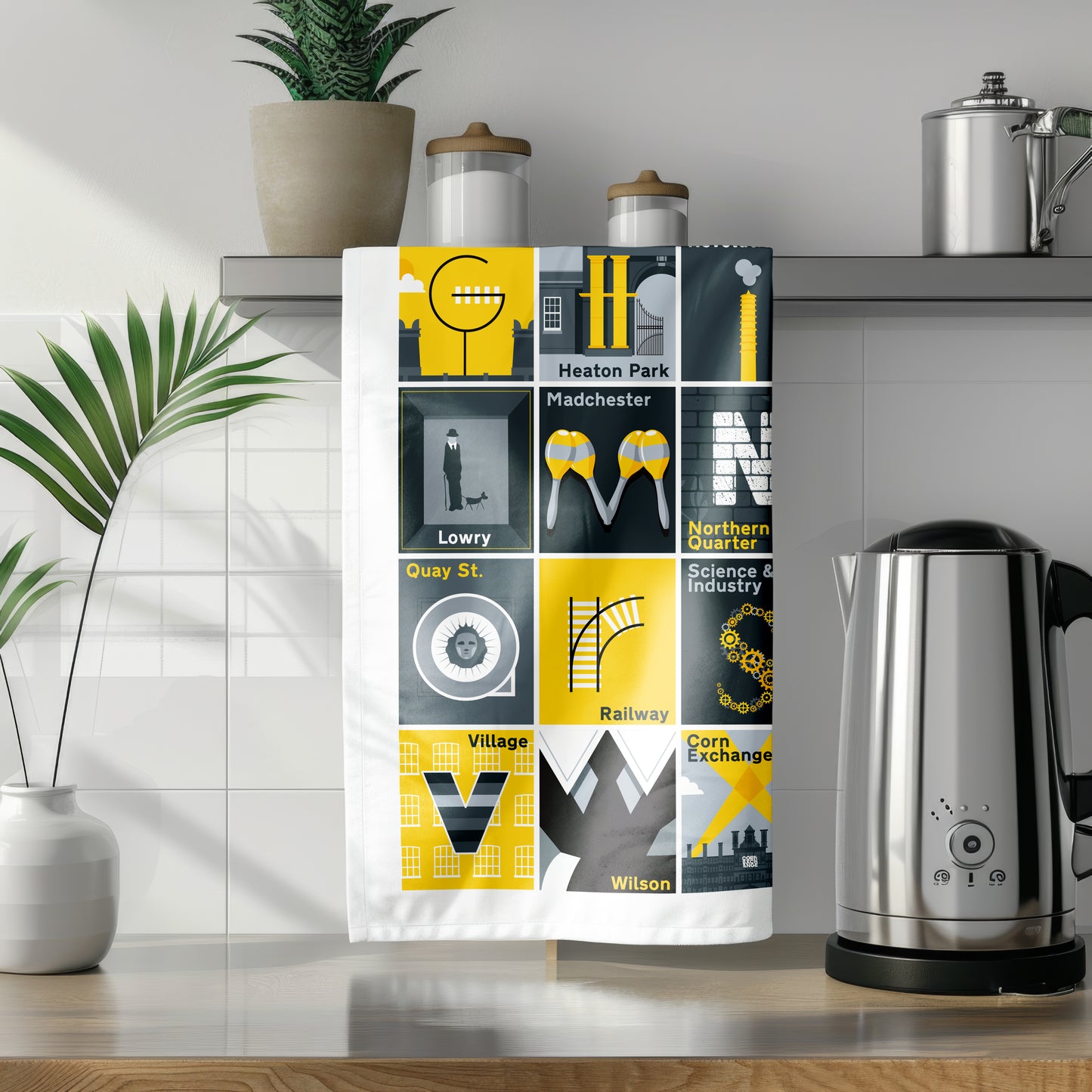 The A-Z of Manchester, Manchester Tea Towel