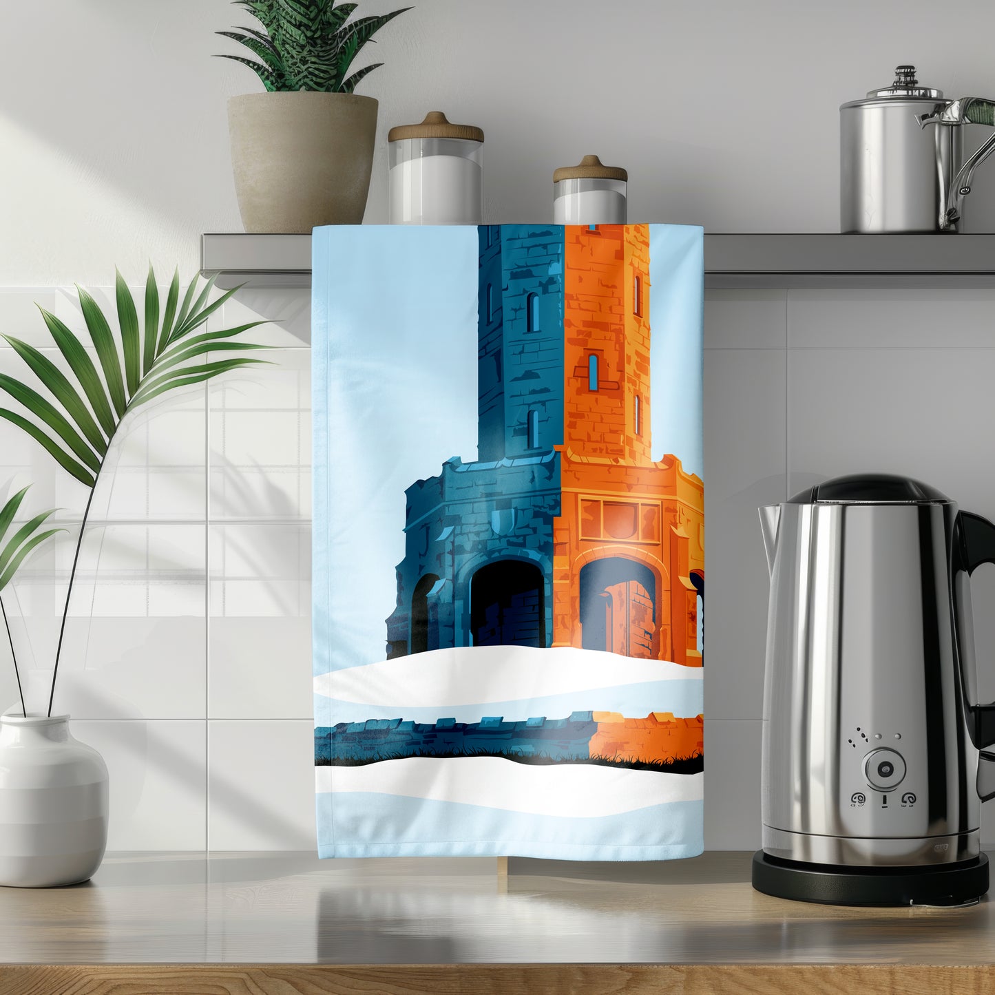 Darwen Tower, Darwen Lancashire, Tea Towel