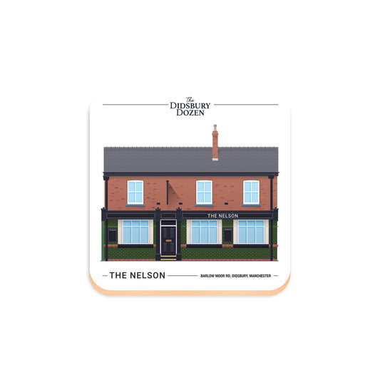 The Nelson, Didsbury, Manchester coaster