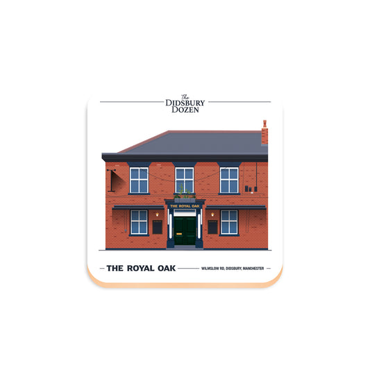 The Royal Oak, Didsbury, Manchester coaster