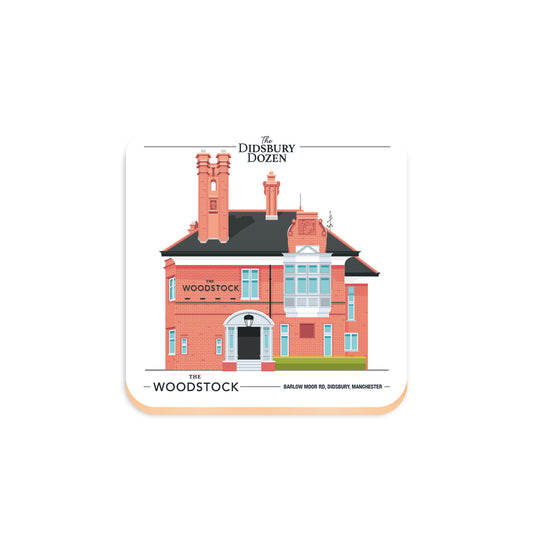The Woodstock, Didsbury, Manchester coaster