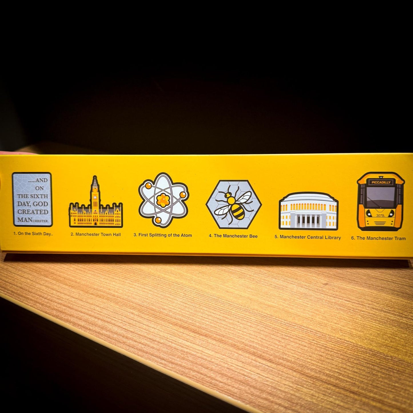 Iconic Manchester Pin badge gift set