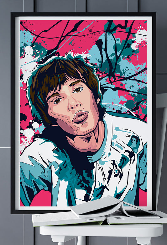 Ian Brown – The Stone Roses Art Print