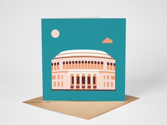 Iconic Manchester Central Library,  Manchester, Greetings card