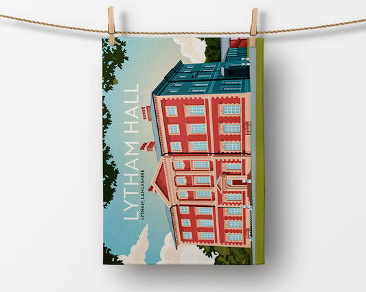 Lytham Hall,Lytham, Lancashire, Tea Towel