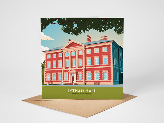 Lytham Hall, Lancashire Greetings card